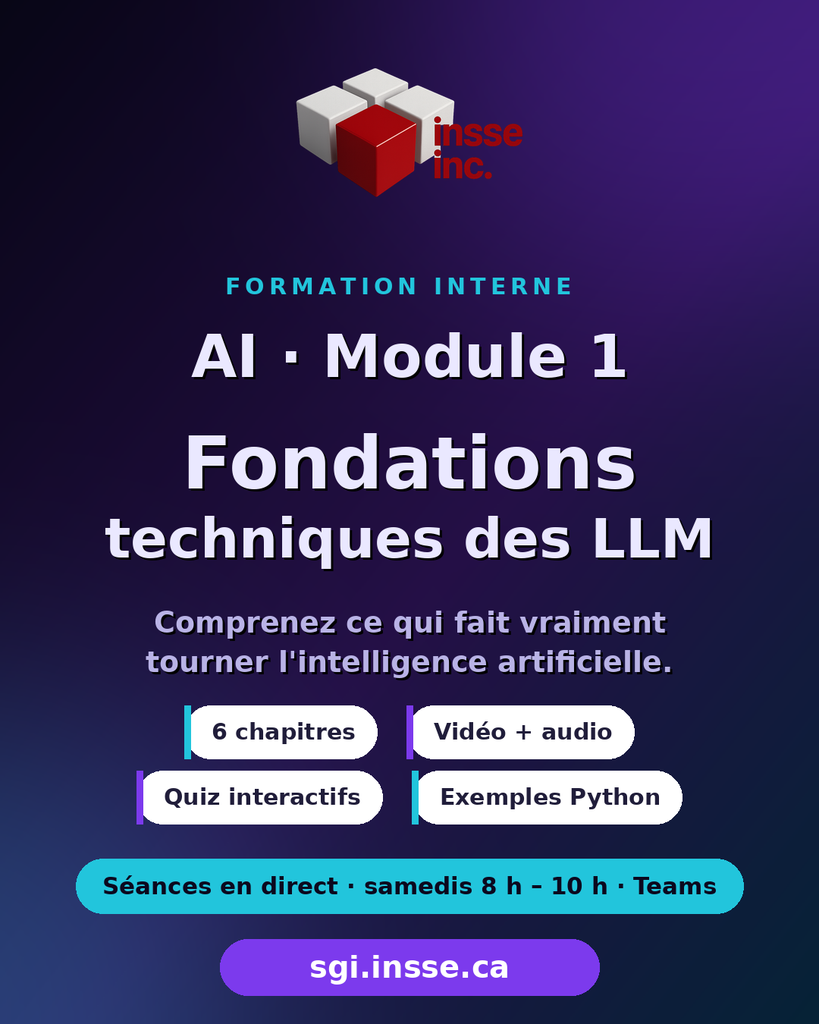 AI : Module 1 - Fondations techniques des LLM